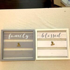 Wall hangings with clip